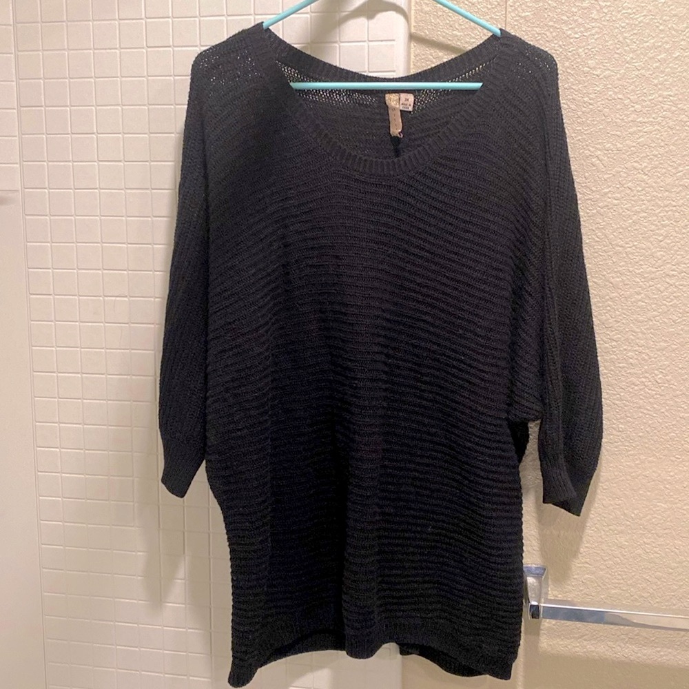 Black Knit Sweater
